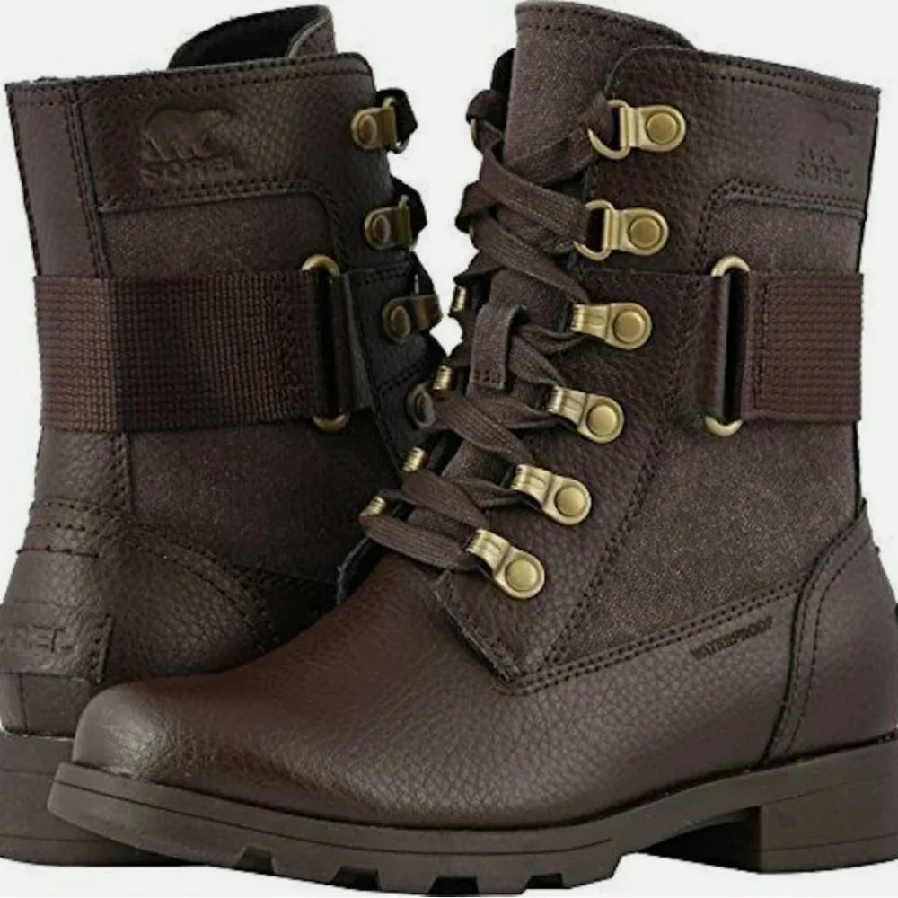 Sorel Emelie Conquest Waterproof Boot Girls